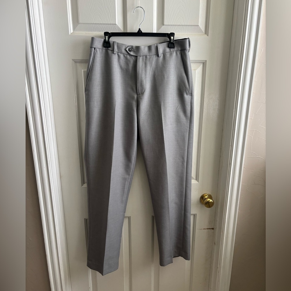 Croft & Barrow Light Gray Men's Dress Pants